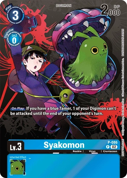 Syakomon &mdash; Digimon Card Game card