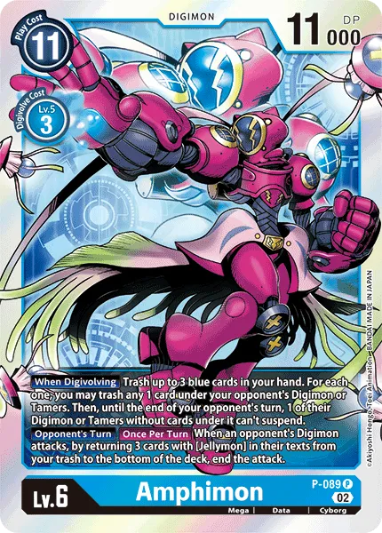 Amphimon &mdash; Digimon Card Game card