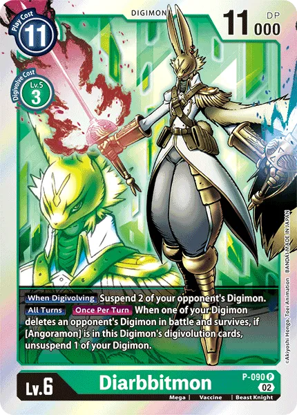 Diarbbitmon &mdash; Digimon Card Game card