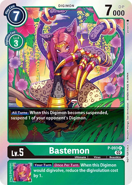 Bastemon &mdash; Digimon Card Game card