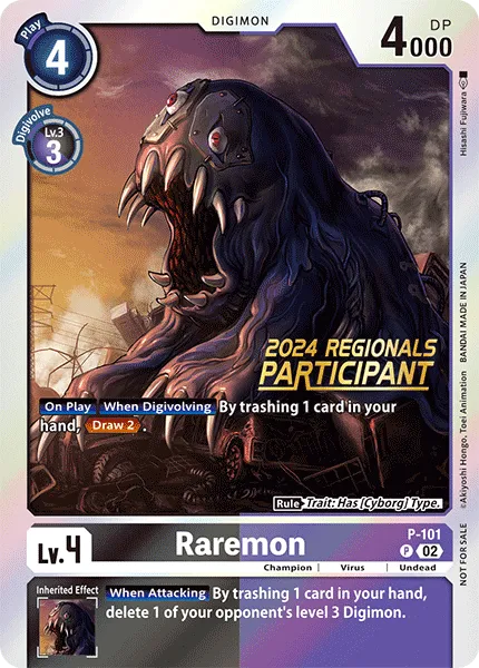 Raremon &mdash; Digimon Card Game card