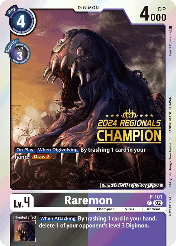 Raremon &mdash; Digimon Card Game card