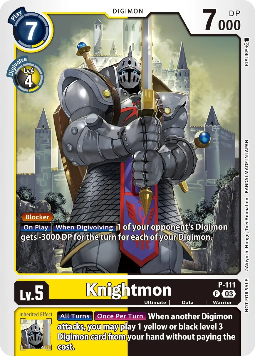 Knightmon &mdash; Digimon Card Game card