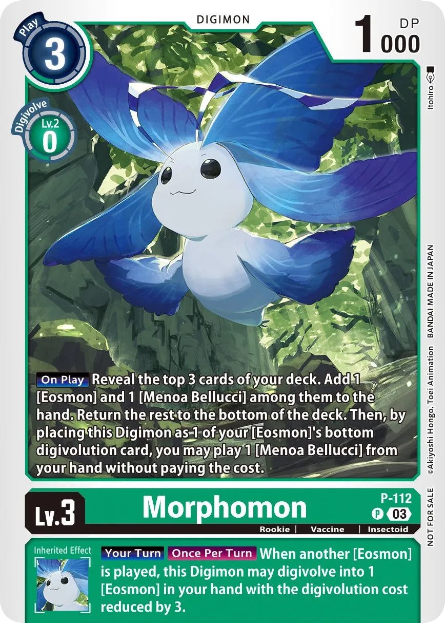 Morphomon &mdash; Digimon Card Game card