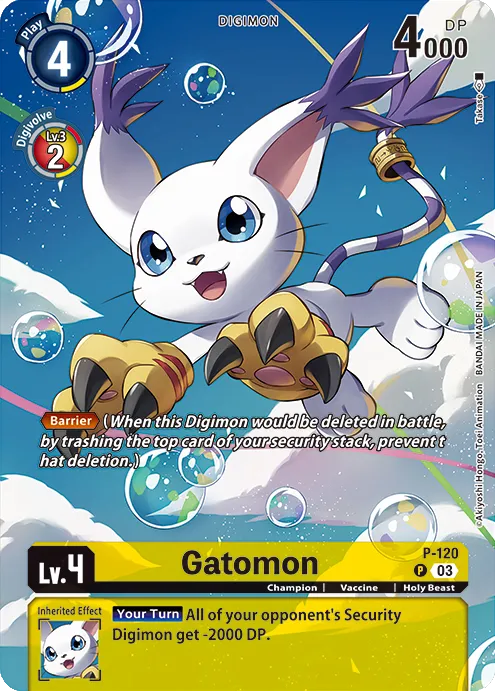 Gatomon &mdash; Digimon Card Game card