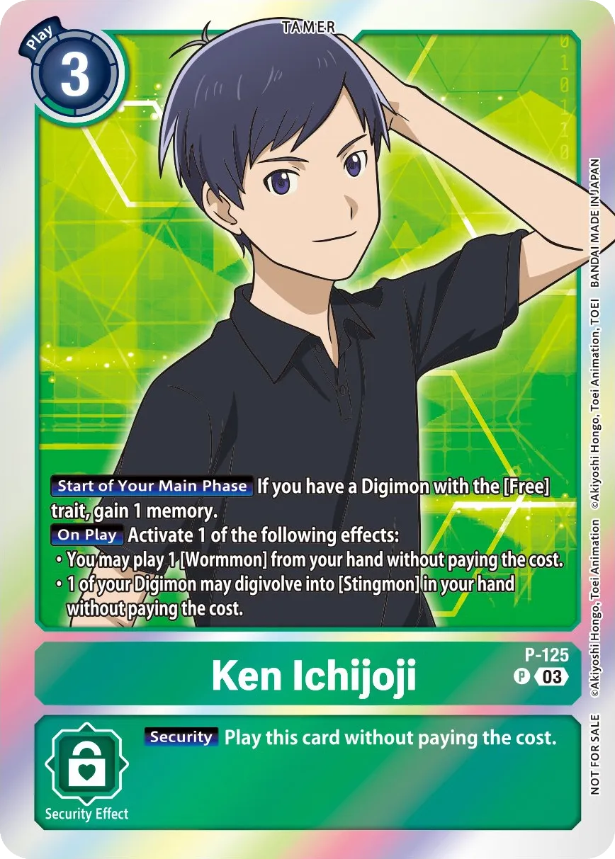 Ken Ichijoji &mdash; Digimon Card Game card