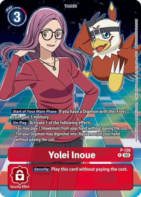 Yolei Inoue &mdash; Digimon Card Game card