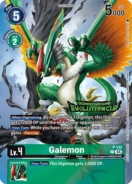 Galemon &mdash; Digimon Card Game card
