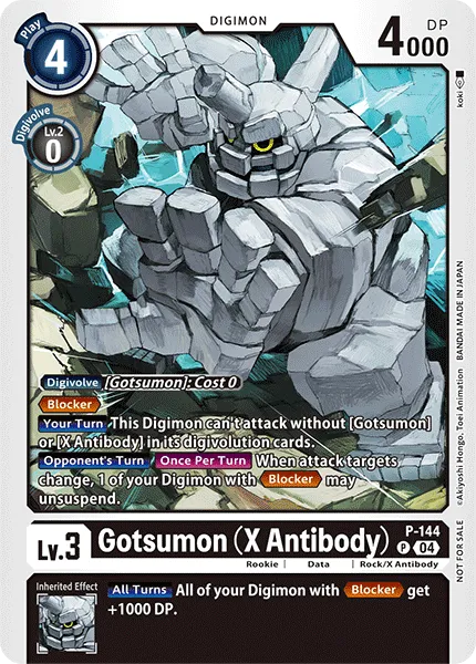 Gotsumon (X Antibody) &mdash; Digimon Card Game card
