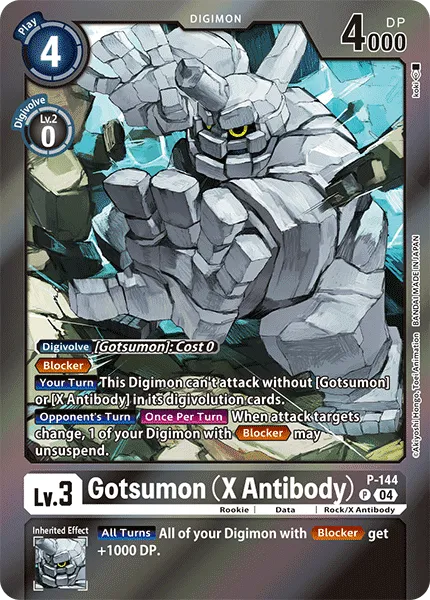 Gotsumon (X Antibody) &mdash; Digimon Card Game card