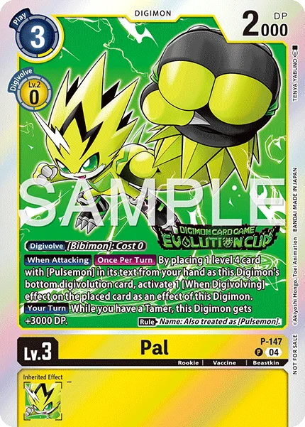 Pal &mdash; Digimon Card Game card