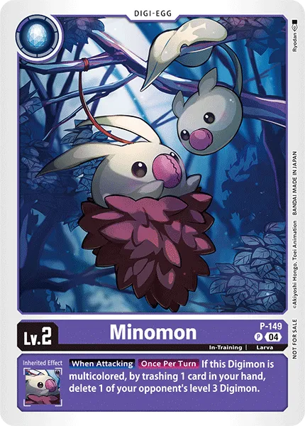 Minomon &mdash; Digimon Card Game card