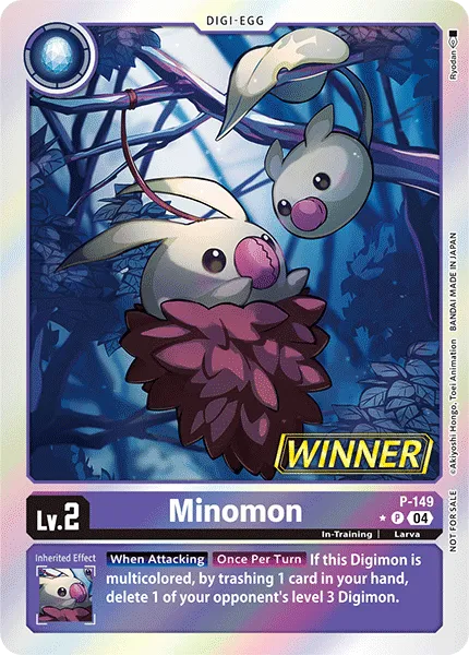 Minomon &mdash; Digimon Card Game card
