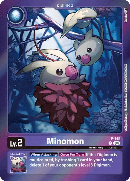 Minomon &mdash; Digimon Card Game card