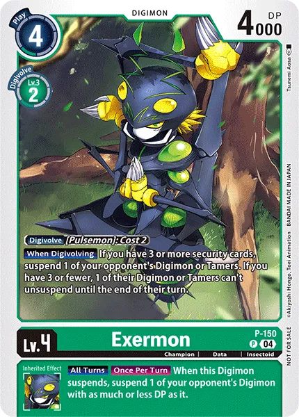 Exermon &mdash; Digimon Card Game card