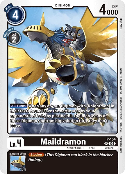Maildramon &mdash; Digimon Card Game card