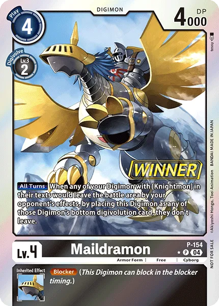 Maildramon &mdash; Digimon Card Game card
