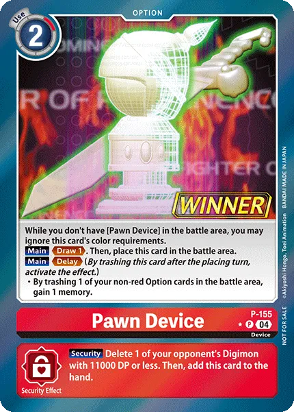 Pawn Device &mdash; Digimon Card Game card