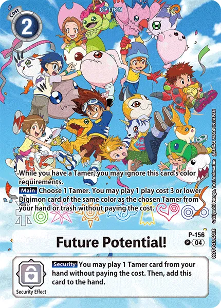 Future Potential! &mdash; Digimon Card Game card