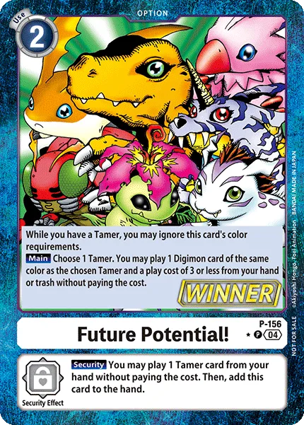 Future Potential! &mdash; Digimon Card Game card