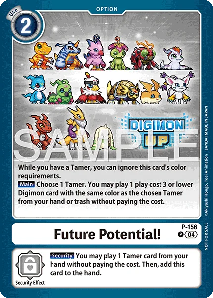 Future Potential! &mdash; Digimon Card Game card