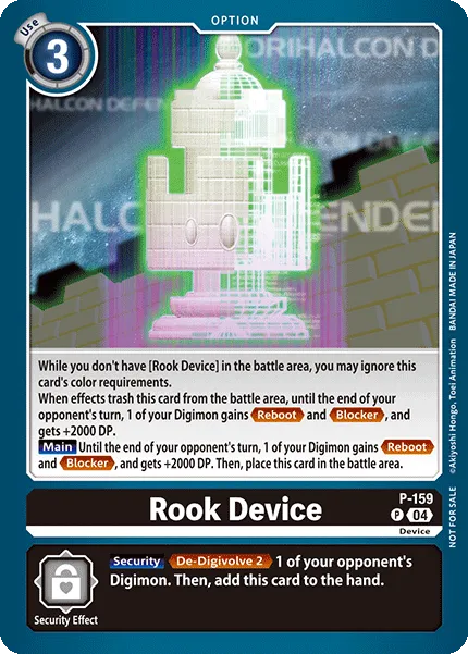 Rook Device &mdash; Digimon Card Game card