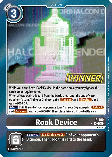 Rook Device &mdash; Digimon Card Game card