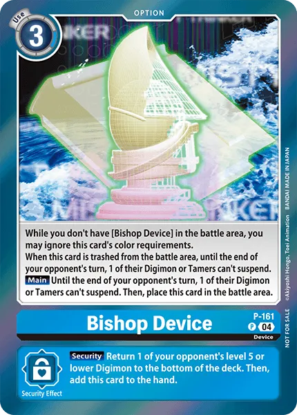 Bishop Device &mdash; Digimon Card Game card