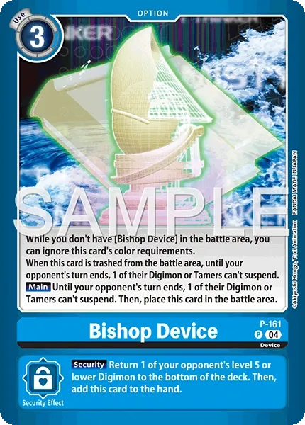 Bishop Device &mdash; Digimon Card Game card