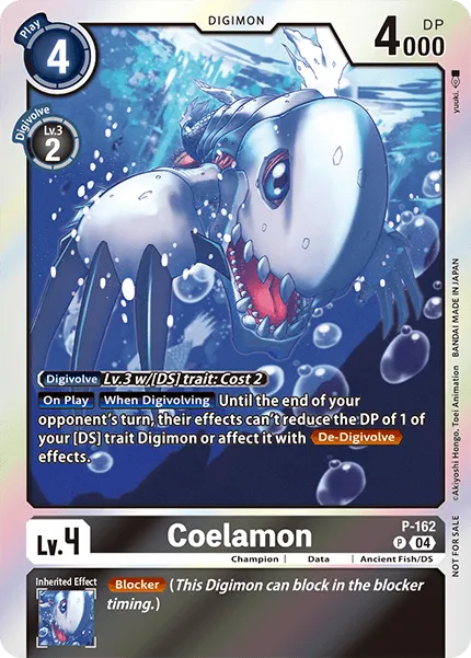 Coelamon &mdash; Digimon Card Game card