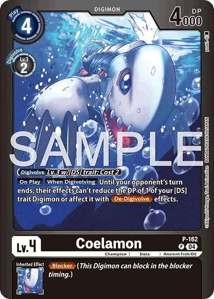 Coelamon &mdash; Digimon Card Game card