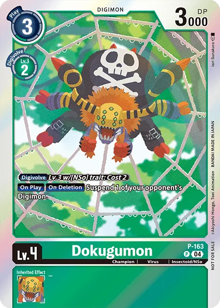Dokugumon &mdash; Digimon Card Game card