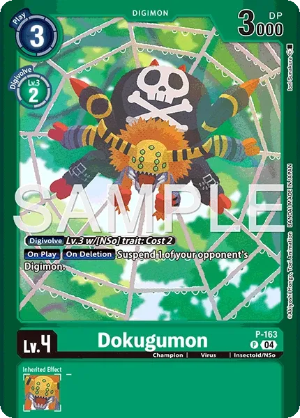 Dokugumon &mdash; Digimon Card Game card