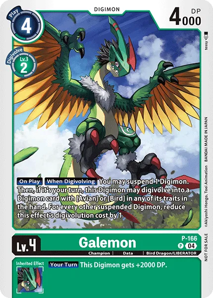 Galemon &mdash; Digimon Card Game card
