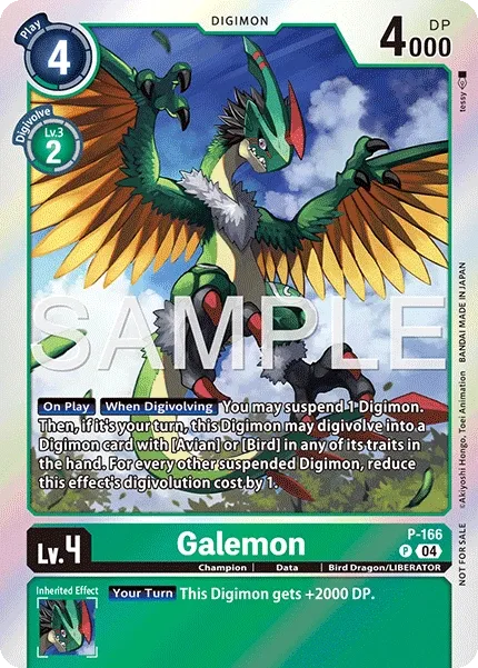Galemon &mdash; Digimon Card Game card