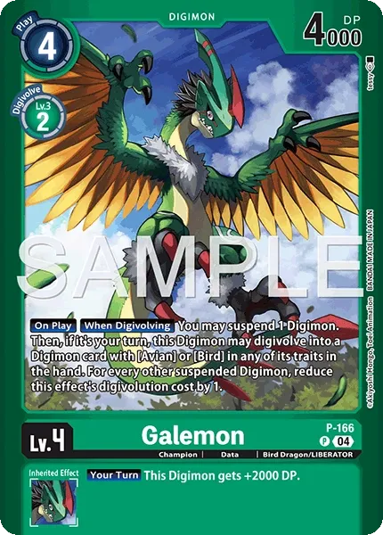 Galemon &mdash; Digimon Card Game card