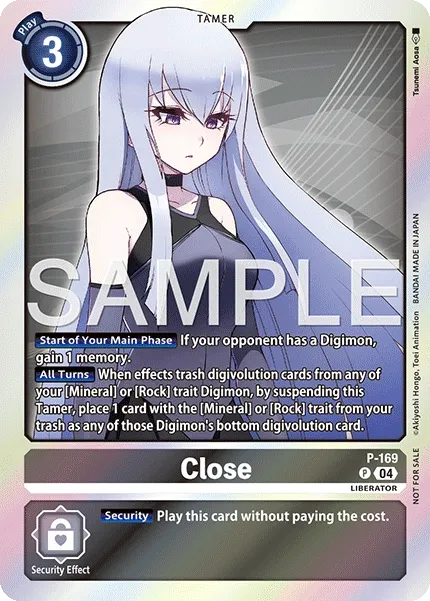 Close &mdash; Digimon Card Game card