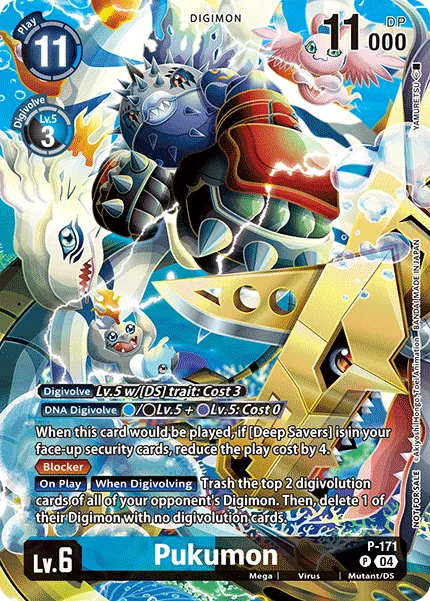 Pukumon &mdash; Digimon Card Game card