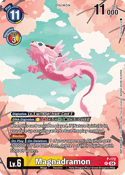 Magnadramon &mdash; Digimon Card Game card