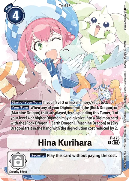 Hina Kurihara &mdash; Digimon Card Game card