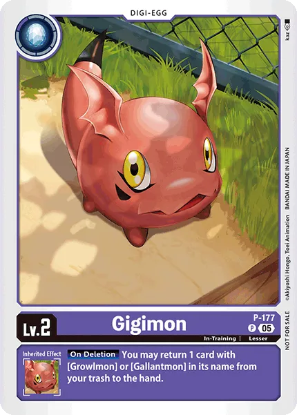 Gigimon &mdash; Digimon Card Game card