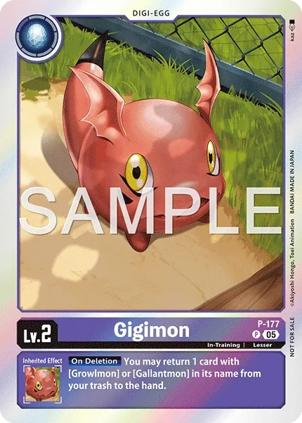 Gigimon &mdash; Digimon Card Game card