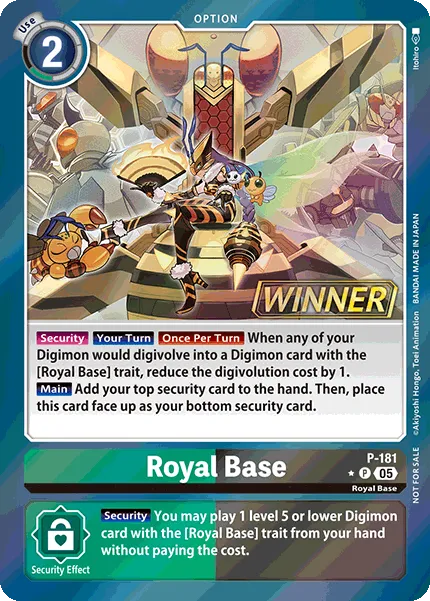 Royal Base &mdash; Digimon Card Game card