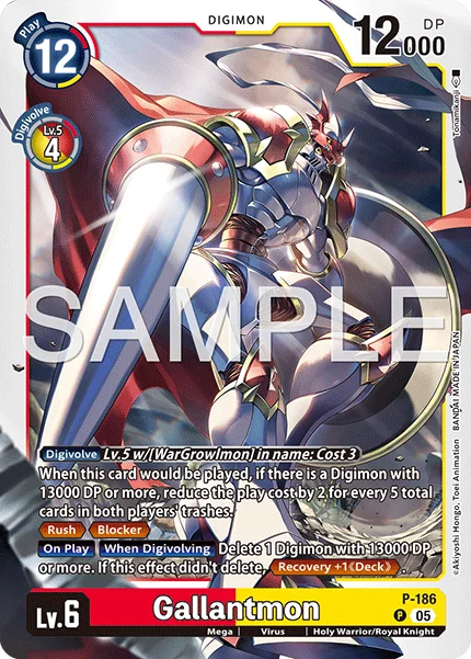 Gallantmon &mdash; Digimon Card Game card