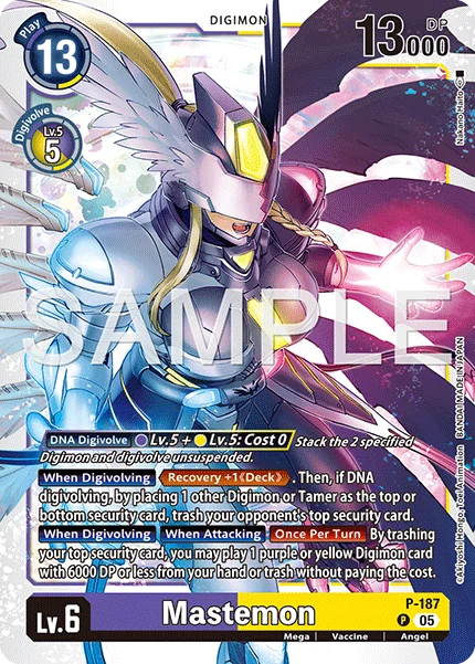 Mastemon &mdash; Digimon Card Game card