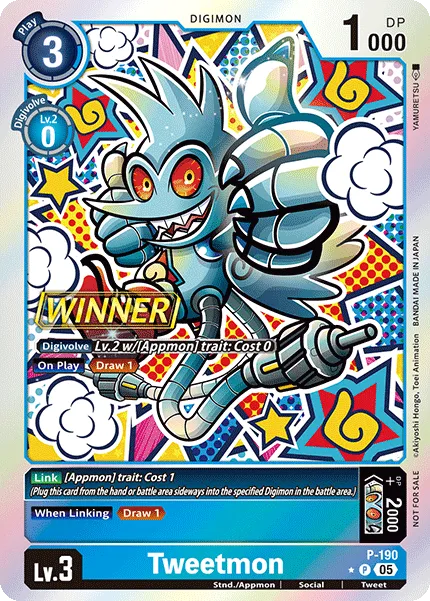 Tweetmon &mdash; Digimon Card Game card