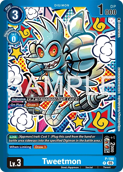 Tweetmon &mdash; Digimon Card Game card