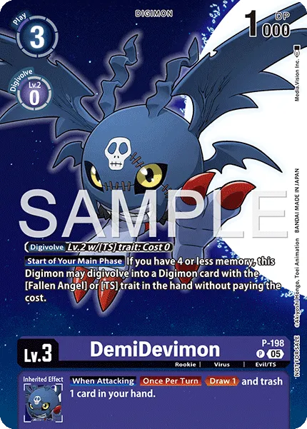 DemiDevimon &mdash; Digimon Card Game card