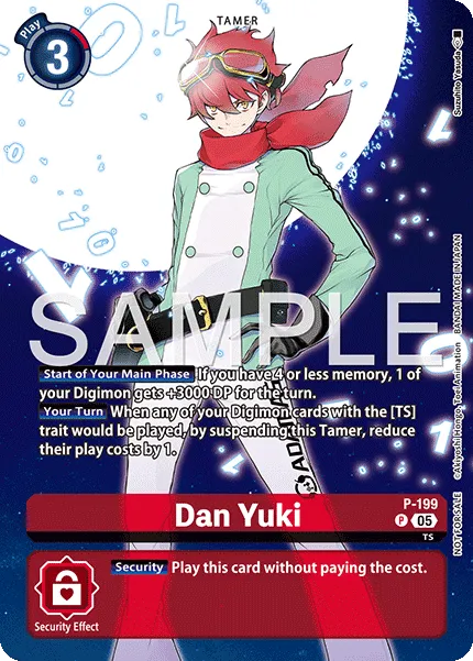 Dan Yuki &mdash; Digimon Card Game card