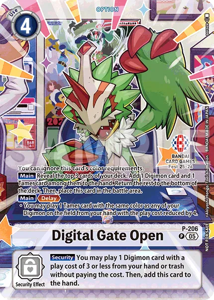 Digital Gate Open &mdash; Digimon Card Game card